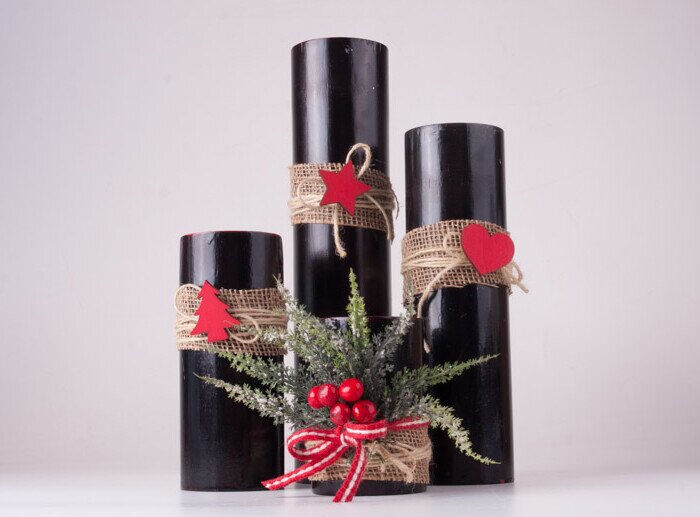 Set 4 candele 