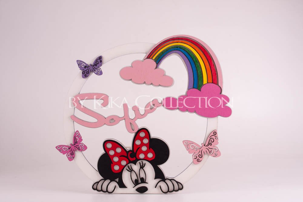 500-498 Tondo Fuoriporta Minnie