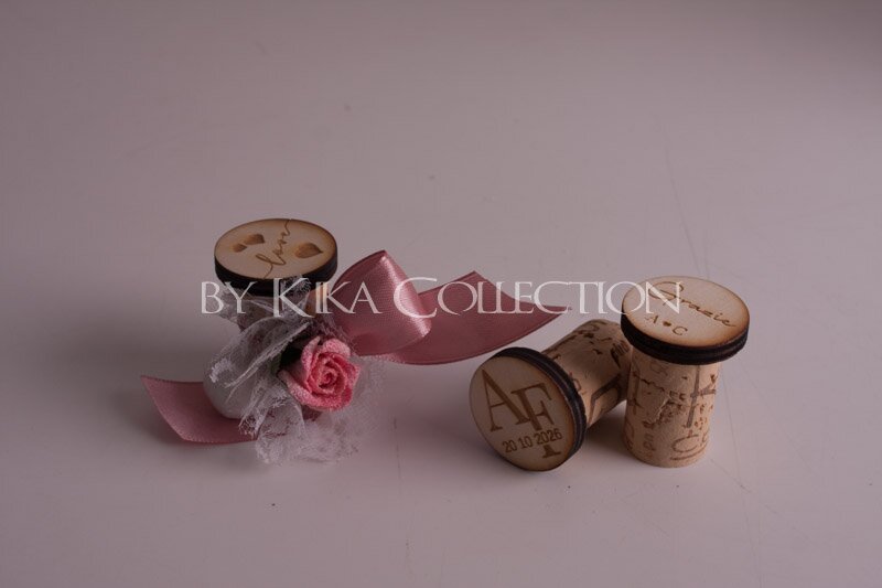 SUGH01 Tappo sughero tondo personalizzabile