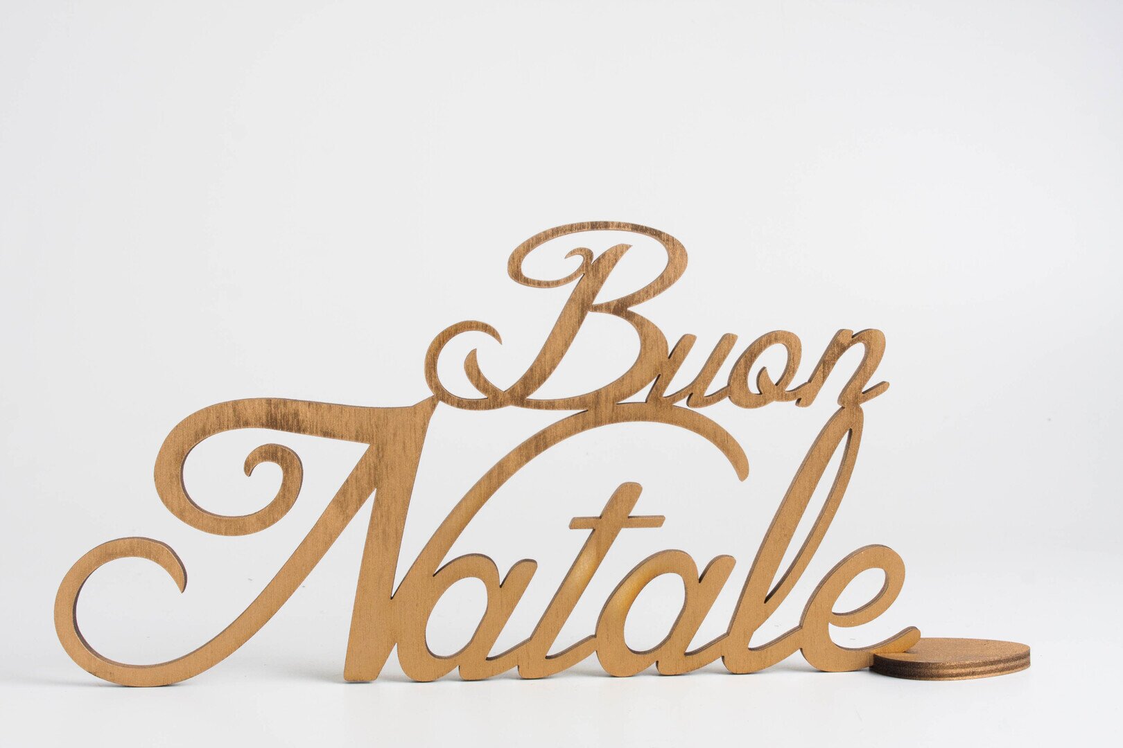 Scritta Buon natale 30 cm