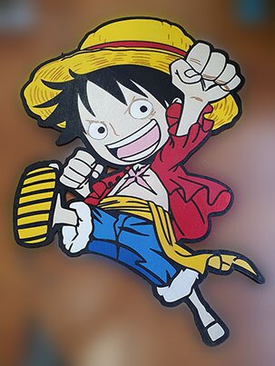 800-001-1 Quadro One Piece Luffy